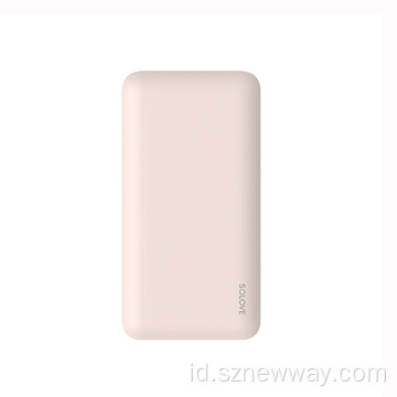 Solove Pengisian Cepat Dual USB Power Bank